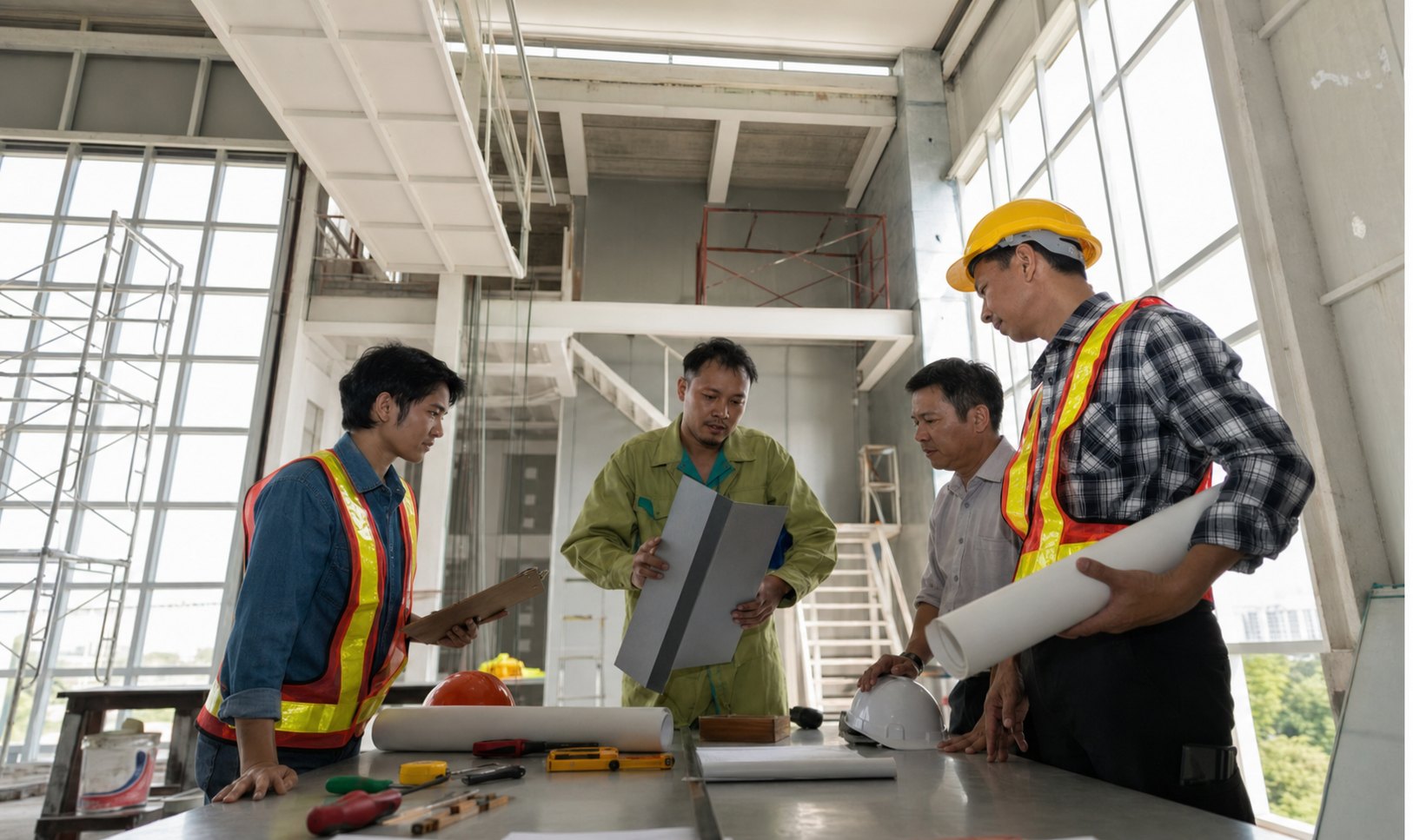 On-site service team